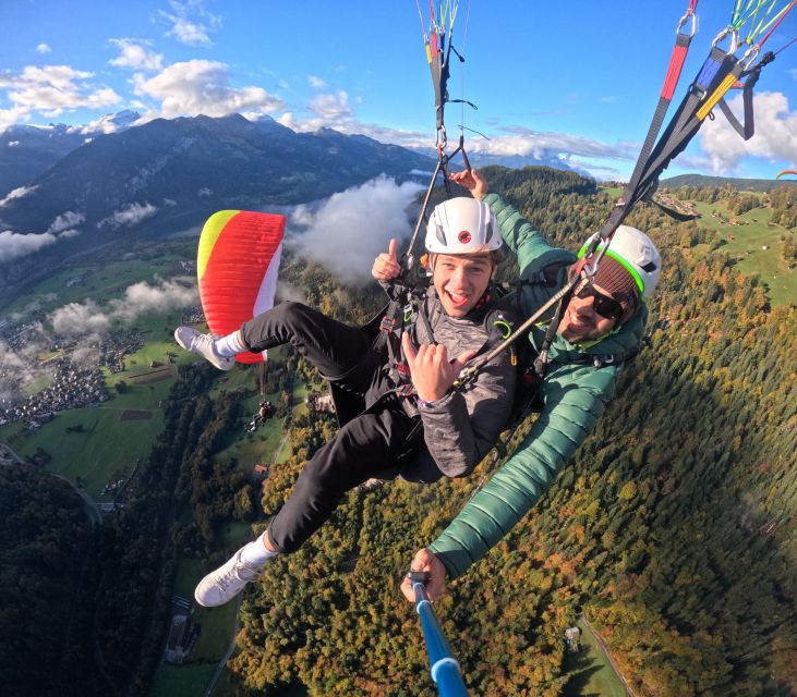 Interlaken: Paragliding Tandem High Flight - Experience a 20-Minute Glide Over Lakes and Mountains