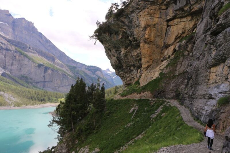 Interlaken: Private Hiking Tour Oeschinen Lake & Blue Lake - Key Points