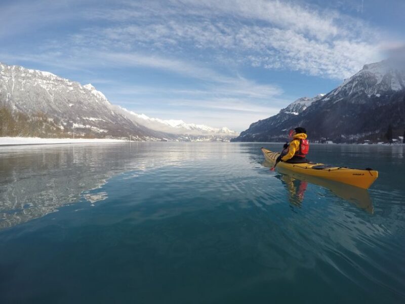 Interlaken: Small-Group Winter Kayak Tour on Lake Brienz - The Food and Beverage Breaks