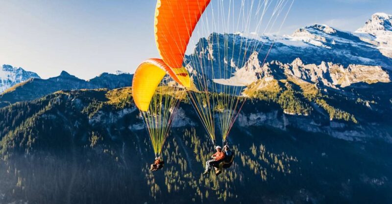 Interlaken: Tandem Paragliding Flight - Interlaken: Tandem Paragliding Flight – Soar 800 Meters Above the Jungfrau