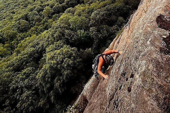 Intermediate Rock Climbing in Mocanaqua PA - Suitable For Climbers Looking to Transition Outdoors