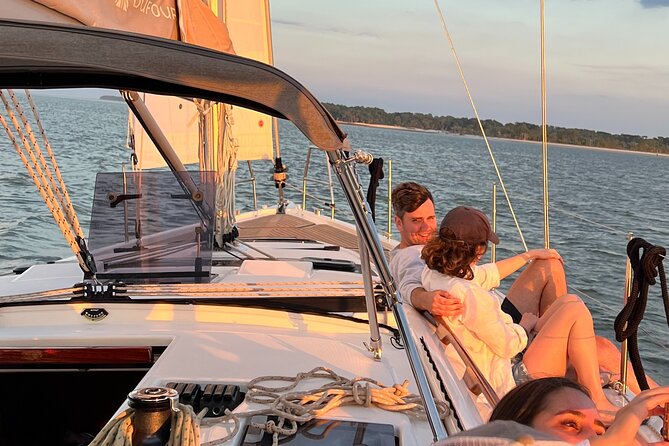 Intimate 2 Hour Sunset Public Sail on the newest sailboat - The Value of a Small Group Sunset Sail