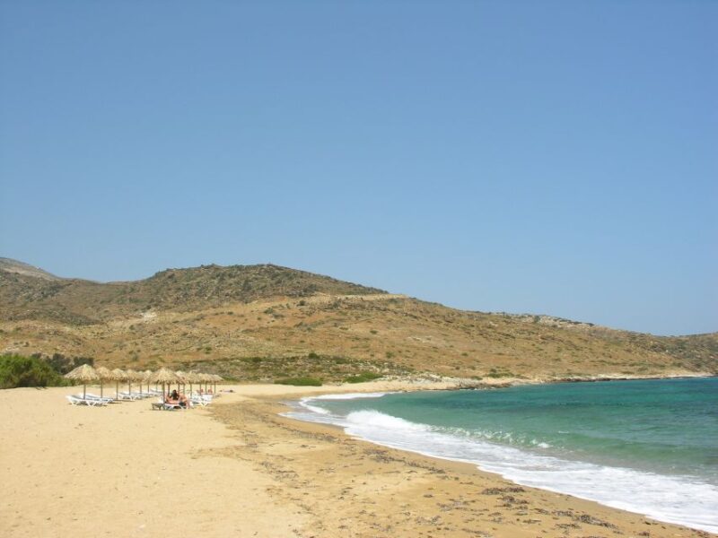 Ios Island: Speedboat Cruise from Mylopotas Beach - Exploring the Spectacular Bays of Manganari and Scenes from "The Big Blue"