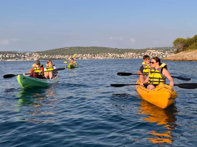 iovo Island: Sunset Kayak Tour with Wine - The Return Paddle and Final Moments