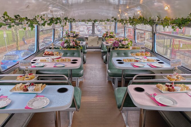 Irish Afternoon Tea on 1960s Vintage Bus in Dublin - The Vintage Route: Riding a Restored 1960s Double-Decker