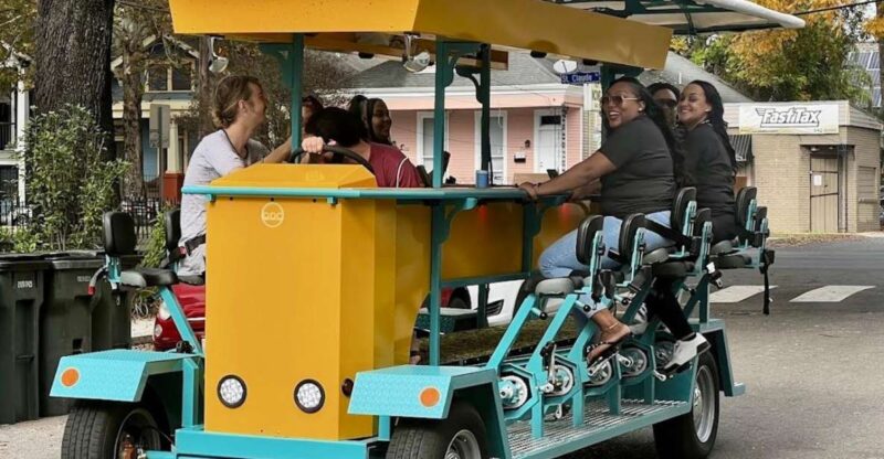 Irish Channel Party Bike Bar Crawl - Weather and Accessibility Considerations