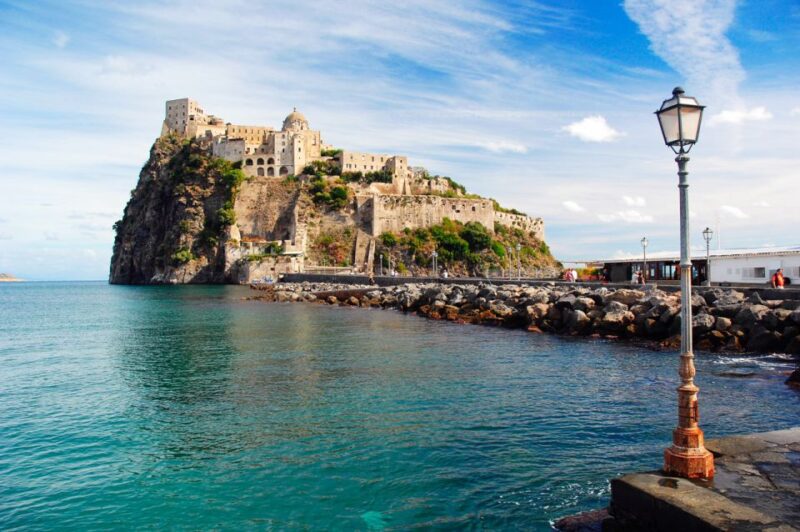 Ischia: Private Boat Tour on board of a luxury boat - Discovering the Village of SantAngelo