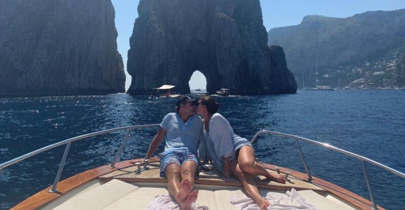 Ischia, Procida, Capri, Private Day Cruise : From sorrento - Scenic Crossing to the Baths of Queen Giovanna