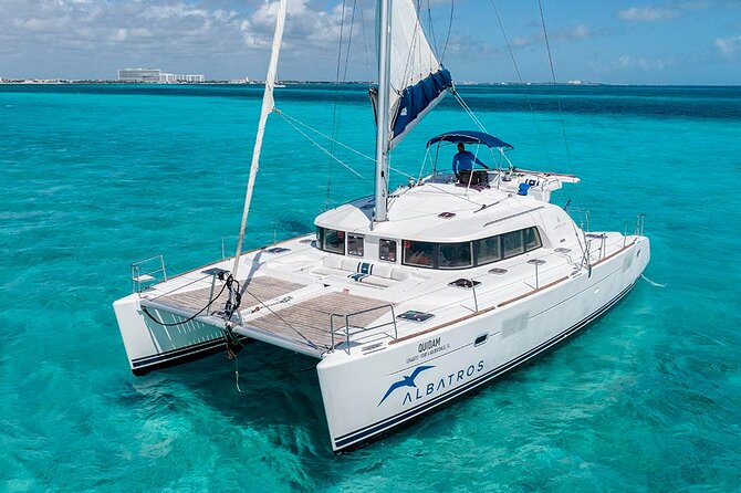 Isla Mujeres 4 in 1 Catamaran Combo Adventure - Free Time and Beach Relaxation on Isla Mujeres