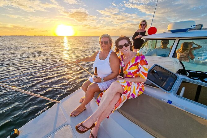 Isla Mujeres, Cancún Private Sunset Trip - Drinks, Snacks, and Music Aboard
