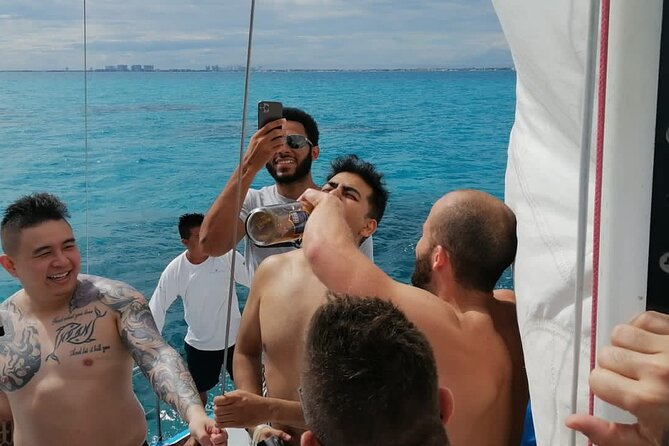 Isla Mujeres Catamaran Experience from Cancun! Unlimited drinks - Discover the Isla Mujeres Catamaran Experience from Cancun for $75