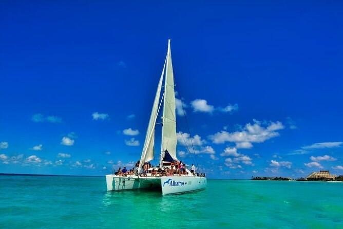 Isla Mujeres Catamaran Sailing Experience with Lunch & Open Bar - Optional Spinnaker Sailing When Conditions Allow