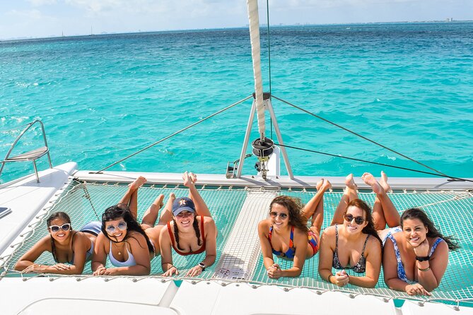 Isla Mujeres Catamaran Tour with Snorkel, Open bar and Transport - Optional Hotel Transfers