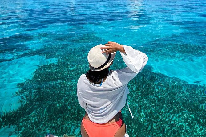 Isla Mujeres Catamaran Tour with Snorkeling, Open Bar and Buffet - Key Points