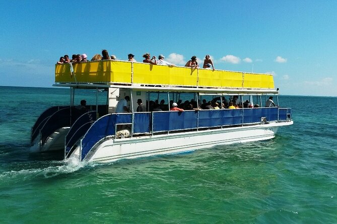Isla Mujeres Catamaran Unlimited! Transportation from Playa del Carmen - Departure from Cancuns Punta Sam Marina with Playa del Carmen Pickup