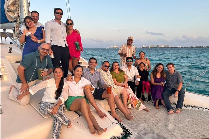 Isla Mujeres Premium Catamaran Tour with transportation from Playa del Carmen - The Crew and Overall Atmosphere
