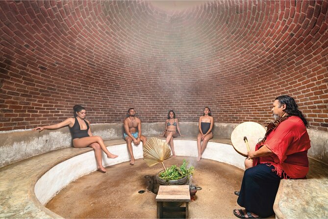 Island Water Park Zip and Snorkel Combo - The Cultural Highlight: The Mayan Temazcal Experience