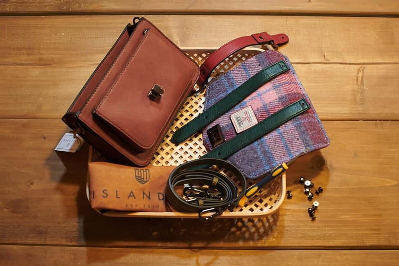 Islander® Harris Tweed® Mini Satchel Canongate Workshop - Key Points