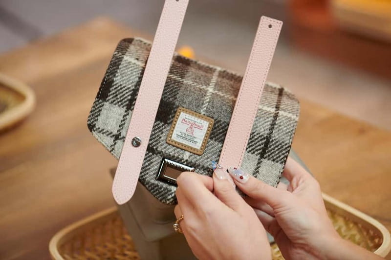 Islander® Harris Tweed® Mini Satchel Canongate Workshop - Logistical Details and Accessibility