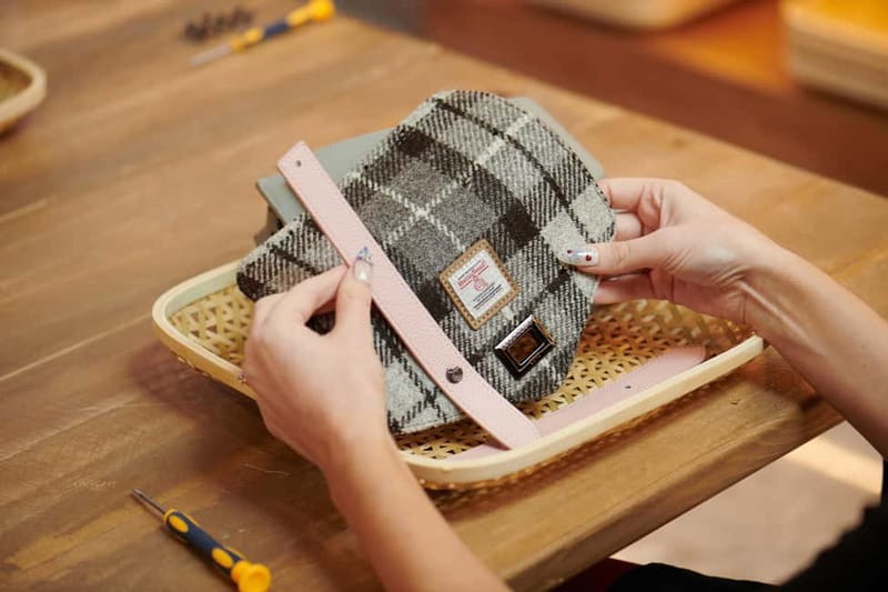 Islander® Harris Tweed® Mini Satchel Canongate Workshop - The Best Fit for This Workshop
