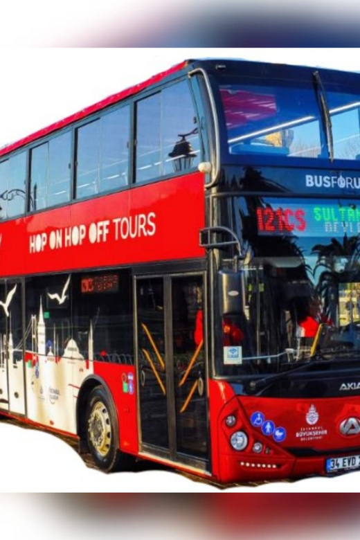 Istanbul: 48-Hour Hop-On Hop-Off Double Decker Bus Ticket - Explore Istanbul from a Double-Decker Bus at Your Own Pace
