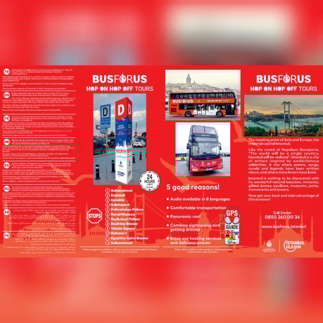 Istanbul: 48-Hour Hop-On Hop-Off Double Decker Bus Ticket - Considerations Based on Travel Time and Traffic