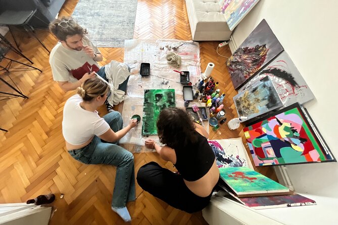 Istanbul Art Escape Wine and Paint at Local's Home - Booking Details and Cancellation Policy