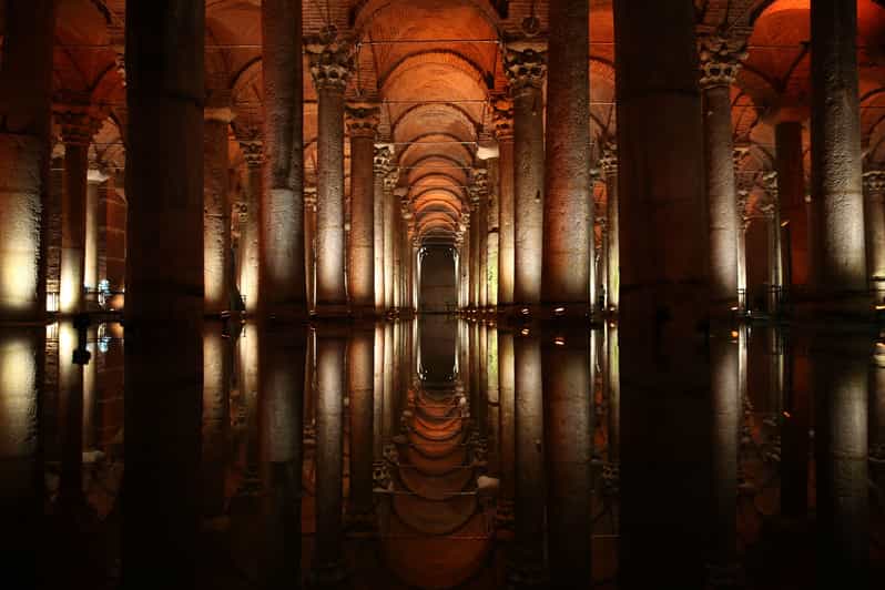 Istanbul: Basilica Cistern Skip-the-Line Entry & Audio Guide - Exploring the Unique Features of the Cistern