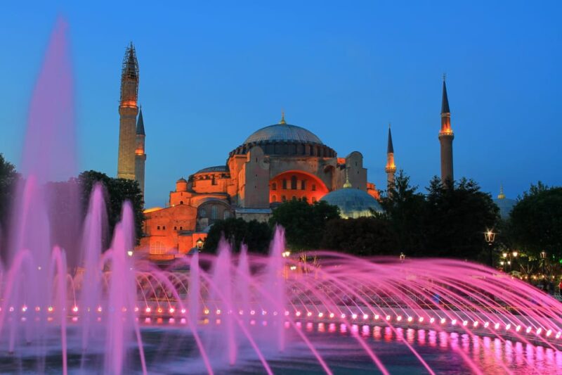 Istanbul: Best City Highlights Guided Tour with Tukish Lunch - Exploring Hagia Sophia with a Guided Tour