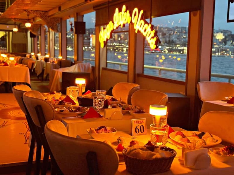 Istanbul: Bosphorus Dinner Cruise & Show with Private Table - Pricing Options and Meal Packages