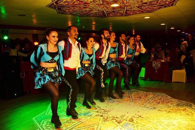 Istanbul Bosphorus Dinner Cruise Turkish Night Show All inclusive - Live Entertainment: Traditional Dances and DJ Set