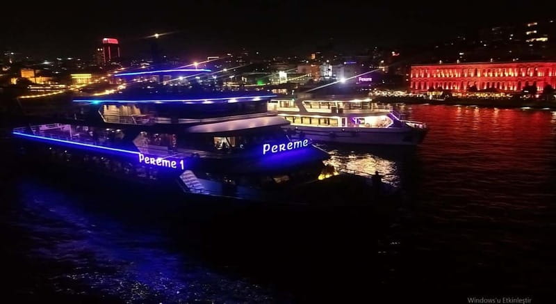 Istanbul: Bosphorus Dinner Cruise with Turkish Night Show - Authentic Turkish Cuisine on the Water