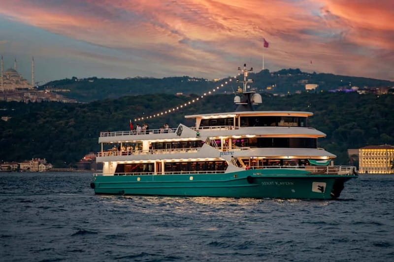 Istanbul: Bosphorus Dinner Cruise with Turkish Night Show - Live Dance Performances and DJ Entertainment