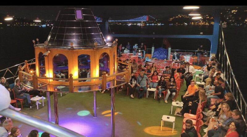 Istanbul: Bosphorus Dinner Cruise with Turkish Night Show - Boarding the Luxury Boat for a Scenic Bosphorus Passage