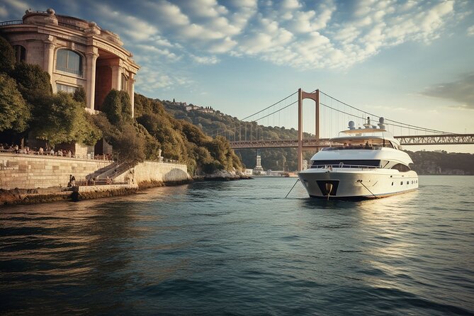 Istanbul Bosphorus Private and All Inclusive Yacht Tour - Passing Beylerbeyi Palace and the Fatih Sultan Mehmet Bridge