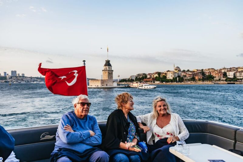 Istanbul: Bosphorus Sunset Cruise on a Luxury Yacht - The Route: Iconic Landmarks and Scenic Stops