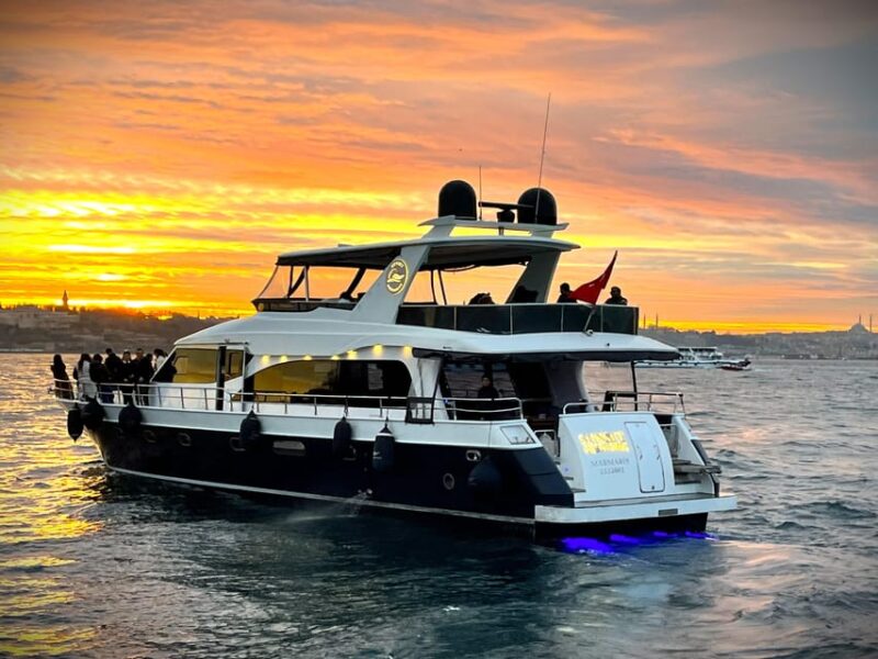 Istanbul: Bosphorus Sunset Yacht Cruise with Live Guide - The Experience of Viewing Istanbul’s Skyline at Sunset