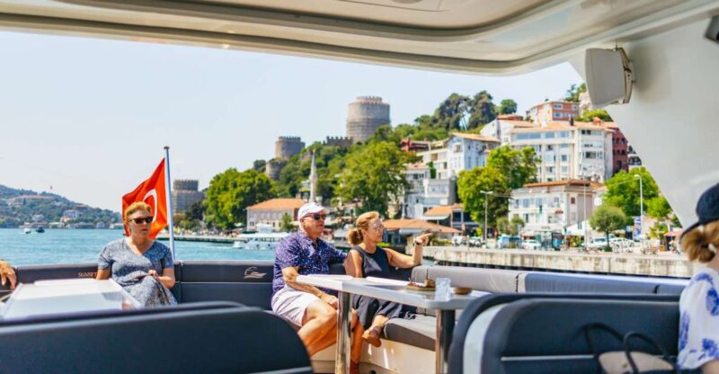Istanbul: Bosphorus Yacht Cruise with Stopover on Asian Side - Key Points