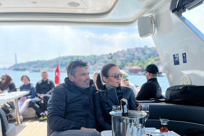 Istanbul Bosphorus Yacht Experience  Asian Side Visit in Kanlica - The Palace and Fortress Stops