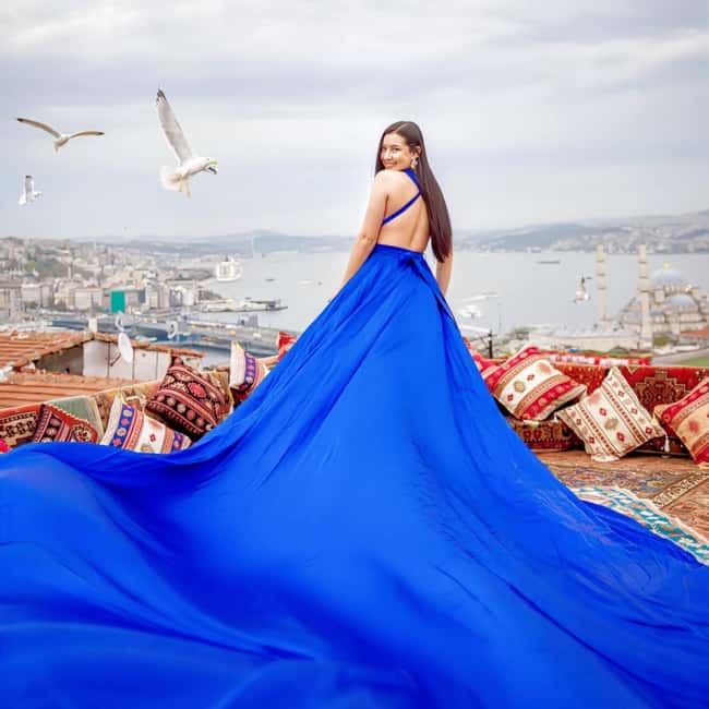 Istanbul: Flying Dress Photoshoot at Rooftop Terrace - Coordinating Your Photoshoot Schedule and Location Flexibility