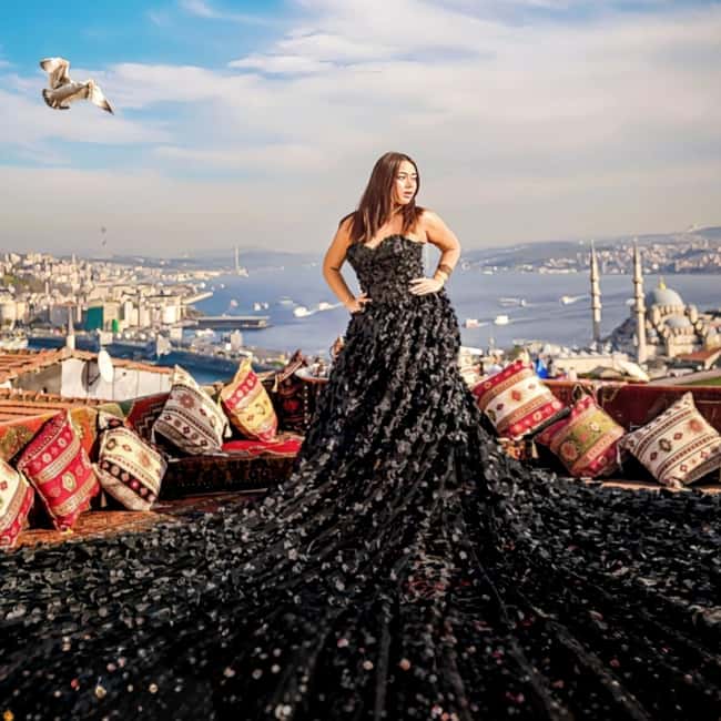 Istanbul: Flying Dress Photoshoot at Rooftop Terrace - Why Choose This Flying Dress Photoshoot in Istanbul