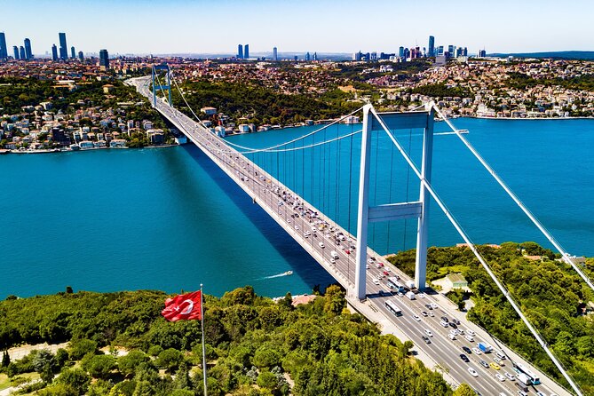 Istanbul Full Day Europe and Asia Sides Tour - Starting the Day: Pickup and Bosphorus Boat Tour