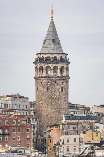 Istanbul: Galata Tower Entry Ticket with Audio Guide App - Key Points