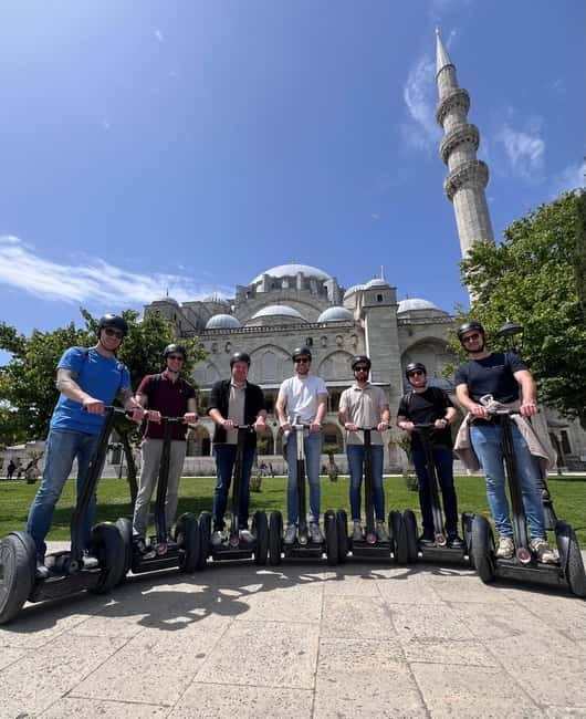 Istanbul: Guided Segway Tour of the Old Town - The Stops at Hagia Sophia and Sultan Ahmed Mosque
