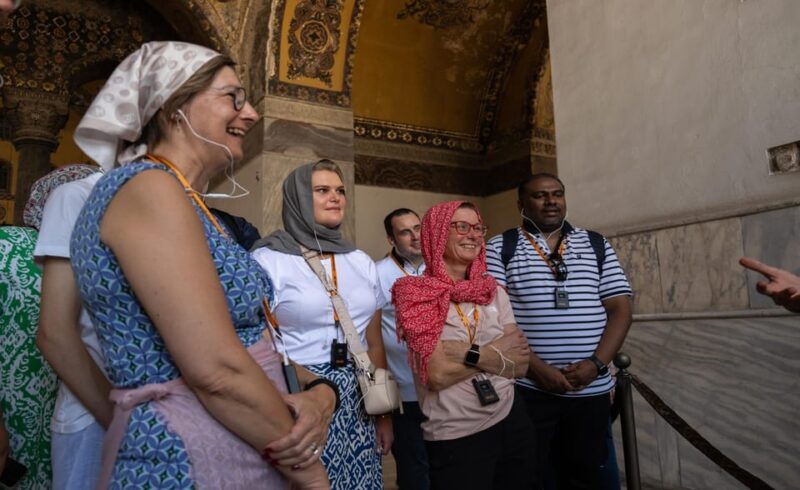 Istanbul: Hagia Sophia & Basilica Cistern Tour with Tickets - Practical Details and Accessibility Considerations
