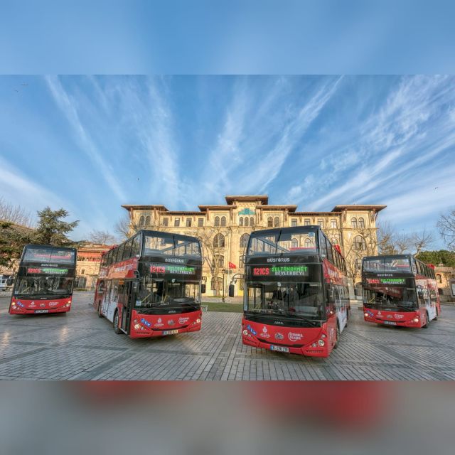 Istanbul Hop On Hop Off Bus24 Hours Ticket - Experience the City from a Double-Continental Perspective