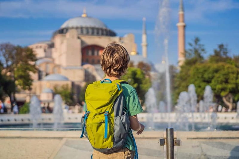 Istanbul: Kid-Friendly Fun Private Tour with Hagia Sophia - Inside the Blue Mosque: A Visual Feast for Families