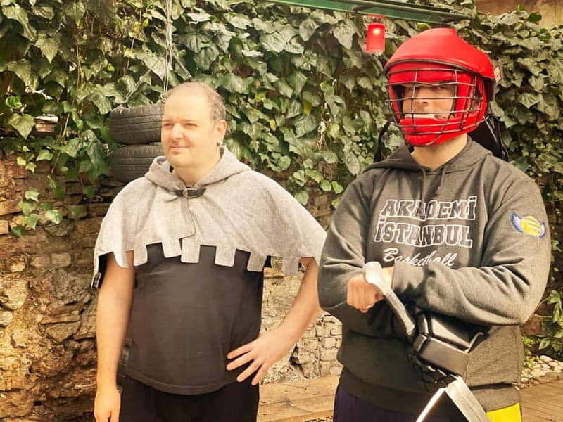 Istanbul: Medieval Martial Arts Experience - Be a Knight - Cutting Water Bottles to Experience Sword Play
