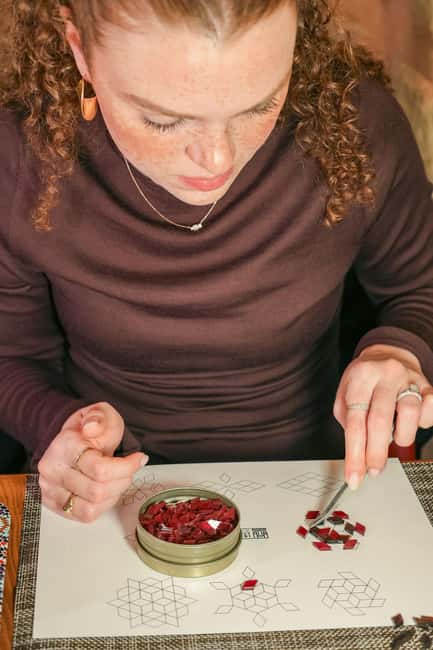 Istanbul: Mosaic Candle Holder Workshop in Old Town - The Atmosphere and Guides at the Workshop