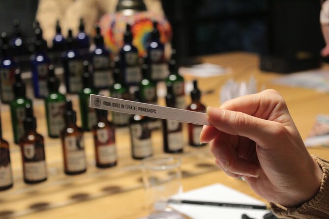 Istanbul Perfume Workshop with a Professional - Create Your Own Long-Lasting Perfume in Istanbul